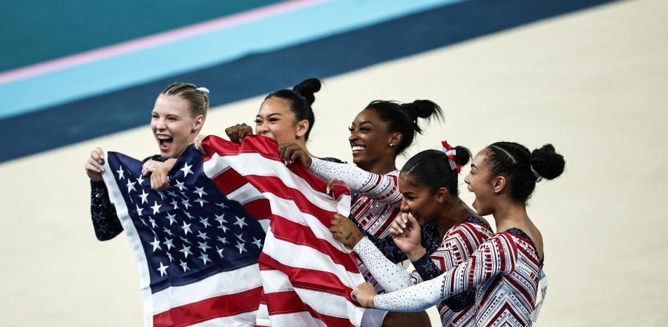 Oro Para Estados Unidos Simone Biles Lleva Al Triunfo Italia Y