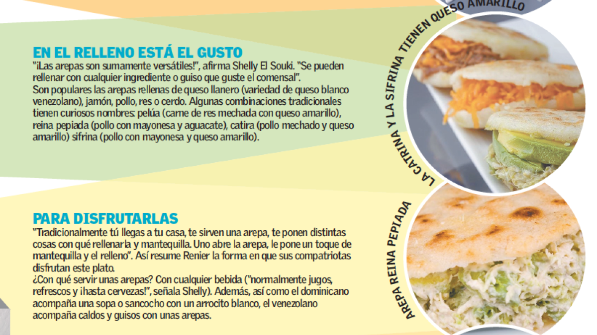 La arepa venezolana presente en muestra gastronómica de Tapachula