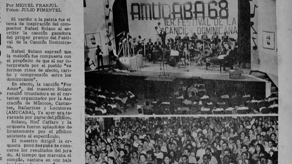 LISTÍN DIARIO reconoce a Rafael Solano por los 50 años de “Por amor”