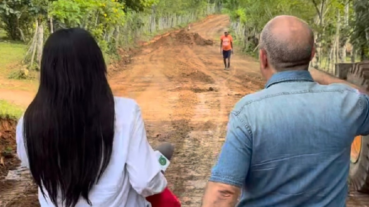 Carretera Sabana Grande en construcción