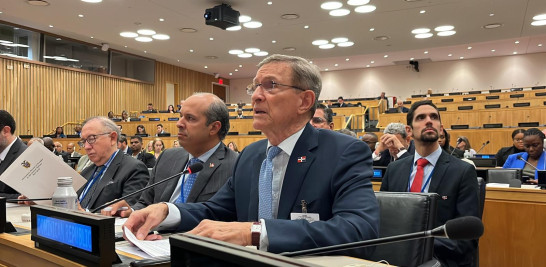 El ministro de Relaciones Exteriores, Roberto Álvarez, hizo un llamado al Consejo de Seguridad de las Naciones Unidas para que apruebe de manera urgente, y con un mandato amplio, la resolución que autoriza el despliegue de una fuerza multinacional en Haití.