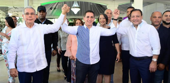 El expresidente de la República, Danilo Medina, aseguró este viernes que el Partido de la Liberación Dominicana (PLD) es la organización que lleva la delantera con mayor cantidad de municipios “ganados”, para los comicios de febrero.