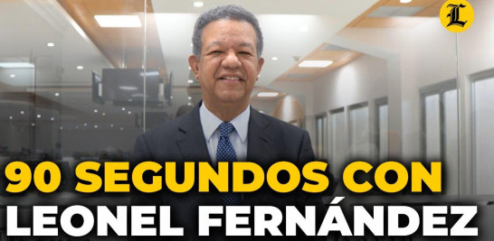 90 segundos con el candidato presidencial de la Fuerza del Pueblo Leonel Fernández