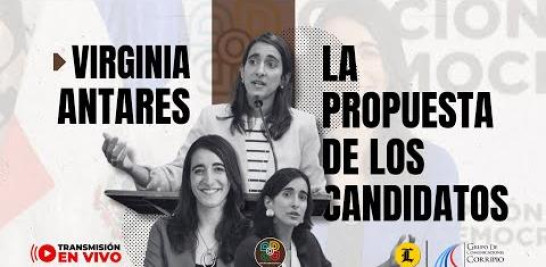 #ENVIVO: Entrevista especial a Virginia Antares | La propuesta de los candidatos | Grupo Corripio

Suscríbete al canal  https://bit.ly/335qMys

Síguenos
Twitter  https://twitter.com/ListinDiario 

Facebook  https://www.facebook.com/listindiario 

Instagram https://www.instagram.com/listindiario/