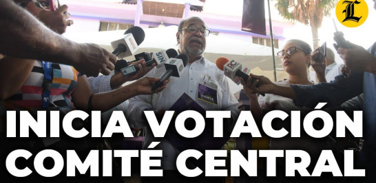 El comité central del Partido de la Liberación Dominicana (PLD) inició la mañana de este domingo la votación para escoger a los tres miembros faltantes para integrar la comisión del X Congreso de esta organización política.