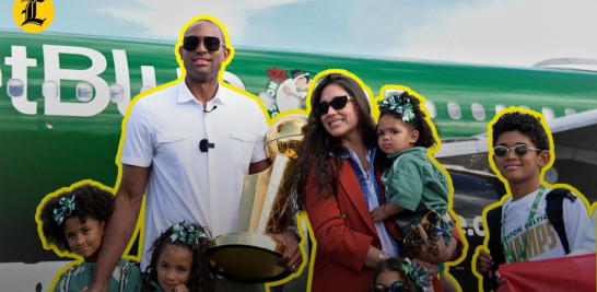 Tras convertirse en el primer dominicano en ser parte de un equipo campeón en la NBA el jugador de los Celtics de Boston, Al Horford, aterrizó en República Dominicana alrededor de las cuatro de la tarde de este martes en el Aeropuerto Internacional de Las Américas (AILA).