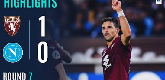 Mejores momentos del partido entre el Torino y el Napoli