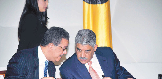 El expresidente Fernández y Miguel Vargas sereunieron en varias ocasiones.