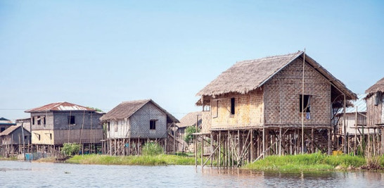 Myanmar. Además de toda una serie de especies vegetales, el ecosistema del lago Inle, de agua dulce, alberga 267 especies animales.