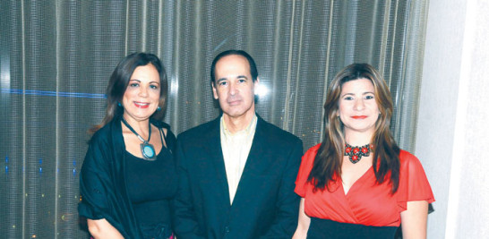 Alexandra Peguero, Arturo del Villar y Luisa Feliz