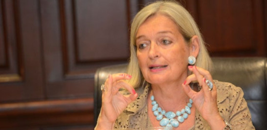 Blandine Kreiss, embajadora de Francia en el país.