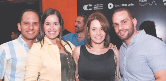 Eduardo Fuertes, Larissa Lazala, Carolina Rodríguez y Franklin García.