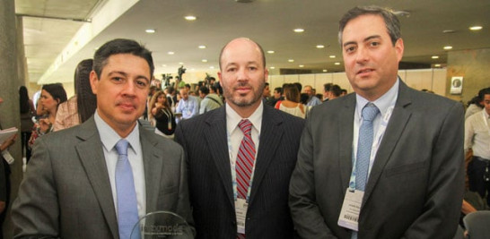 Uriel Hernando, David Rodríguez y Juan Felipe Zuluaga.