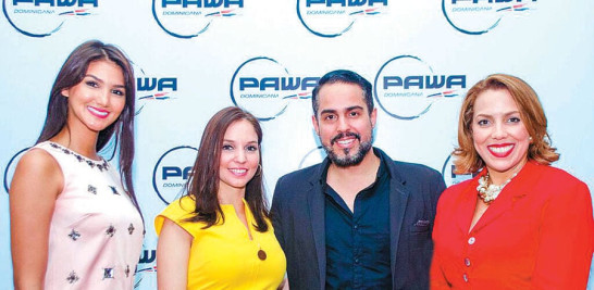 Kimberly Castillo, Jessica Cariello y Luis Domínguez.