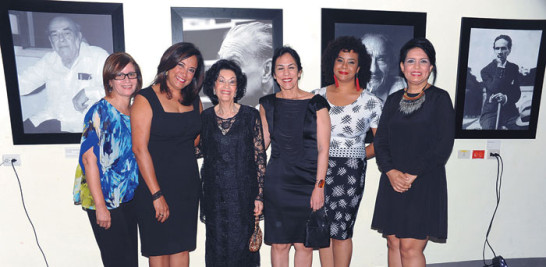 Jacqueline Ventura, Gema Hidalgo, Carmenchu Brusíloff, Norys Sánchez, Laura Olivo y Alicia Estévez.