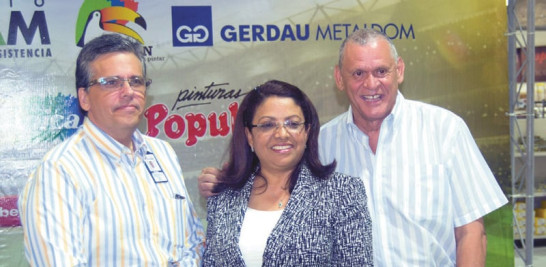 Rafael Domínguez, Dionisia Acevedo y Fulgencio Morel Ochoa.