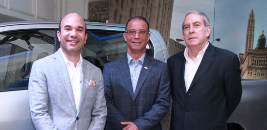 Evaristo Guzmán, Álvaro Román y César Álvarez.