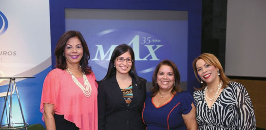Marisela Barrientos, Mariela Collado, Margarita Santana y Carmen Jáquez.