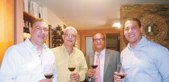 Junior Mcdougald, Juan Grullón, Alberto José Peña y Juan López.