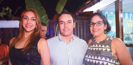 Pacristia Ramírez, Dario Lorenzo y Laura Ramírez.