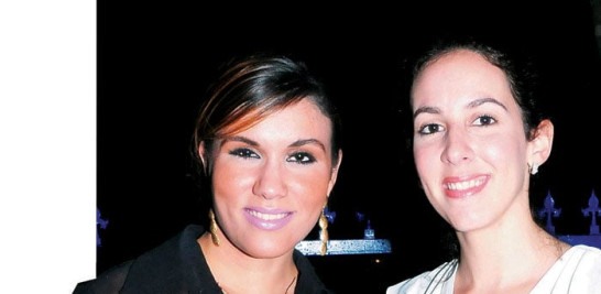 Samantha de los Santos y Daniela Dipino.