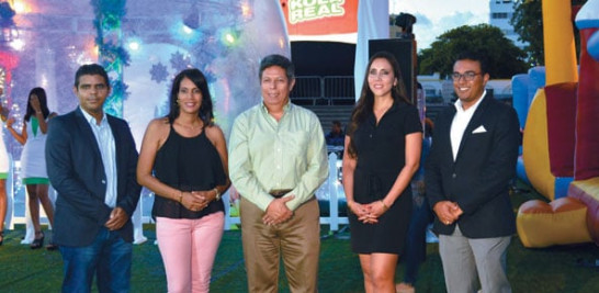 Nelson Ortiz, Erika Santos, Enrique Rosas, Lorena Gutiérrez y Pedro Tavares.