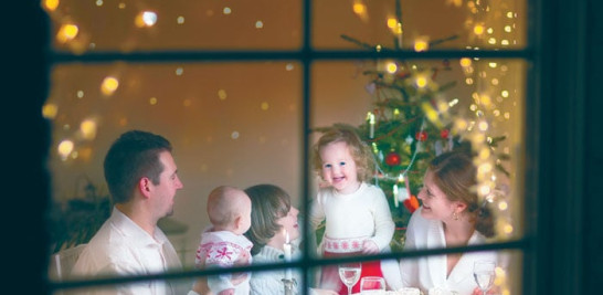 La unión es el principal motivo en las fiestas navideñas, donde se comparte en familia.