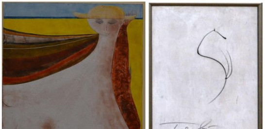 La mujer, los caballos, las aves y los paisajes marinos son temas recurrentes en la obra de Sacha Tebó.