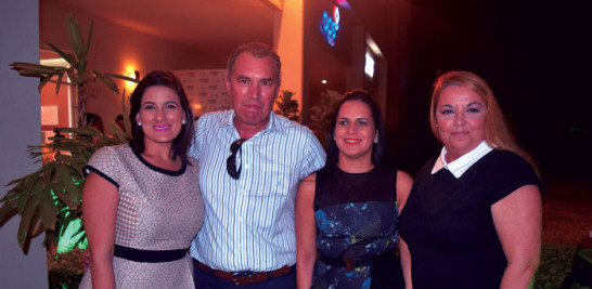 Yamel Pimentel, Marcelo Ballester, Deyanira Pappaterra y Betina Rey.