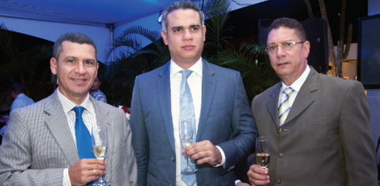 Alberto Hernández, Guillermo Estrella y Héctor Julio Guzmán.