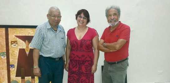 Artistas. Leonardo Durán, Rosa da Rosa y John Padovani son parte de los miembros de la Asociación de Artistas Plásticos "Tiempo de Arte", la cual cumple un decenio de vida. La exposición se está realizando en la Biblioteca "Pedro Mir" de la Universidad Autónoma de Santo Domingo (UASD).