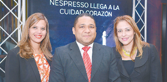 Migdalia Guzmán, Jaime Núñez y Lisbell Meléndez.