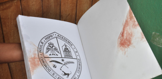 Programa de graduación sucio de sangre.