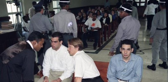 La sentencia contra Mario José Redonde Llenas y Juan Manuel Moliné Rodríguez fue dictada por el entonces juez de la Sexta Cámara Penal del Distrito Nacional, Julio César Canó Alfau el 28 de mayo de 1998.