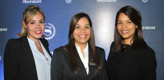 Elibeth Lamarche, Marleny Vargas y Haydée Garrido.