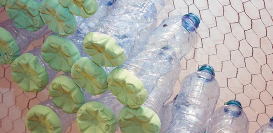 Resultados. Se utilizaron alrededor de 1,874 botellas plásticas.