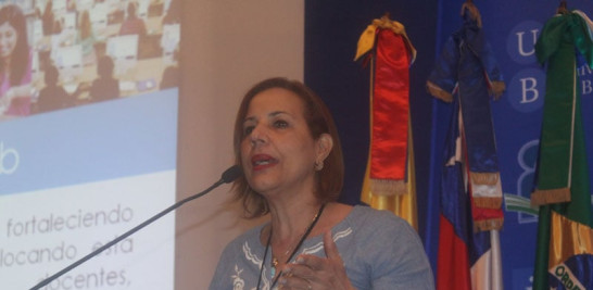 Rosario Vásquez, Encargada de Plan LEA en el momento de su presentación.