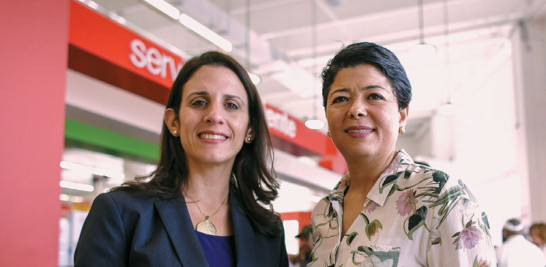 Raquel Martínez y Cinthia Antonio.