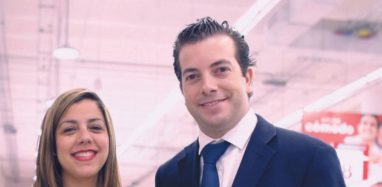 Giselle Concepción y Miguel Dueñas.