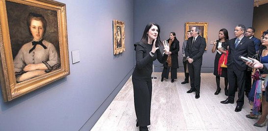 Los invitados del Banco Popular hicieron una visita privada a la exposición Intimidad, la segunda retrospectiva del pintor impresionista francés Pierre-Auguste Renoir, la cual contó con el acompañamiento de guías profesionales del museo.