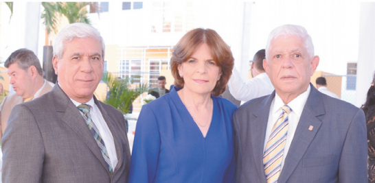 Rafael Genao, Yolanda Guzmán y Santiago Reinoso.