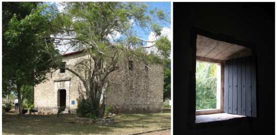 Más que una casa para morada, explica Emile de Boyrie de Moya, fue una verdadera fortificación de gruesos muros, con medievales ventanas en aspilleras y portal único.