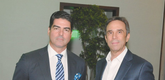 Luis Arturo Carbuccia y Rafael Bisonó.