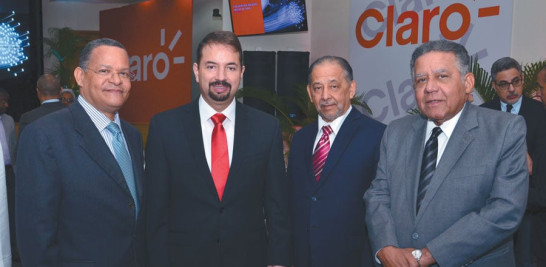 Fausto Rosario, Oscar Peña, Huchi Lora y Juan Bolívar Díaz.