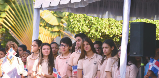 Estudiantes del colegio San Judas Tadeo.