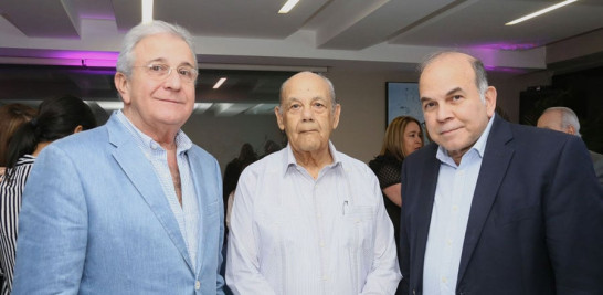 Ceferino Galán, Osvaldo Brugal y Pelegrín Castillo.