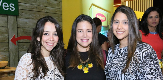 Gabriela Guerrero, Ángela Soto y Gabriela García.