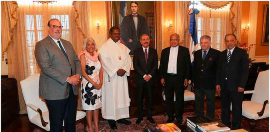 Visita. Los miembros del Patronato Nacional Penitenciario acudieron al Palacio Nacional donde fueron recibidos por el presidente Danilo Medina y abordaron el tema carcelario.