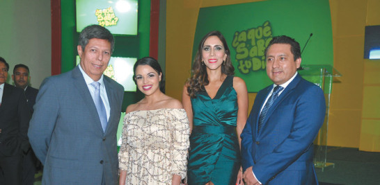 Enrique Rosas, Gilsé Echavarría, Lorenna Gutiérrez y Mario Medina.
