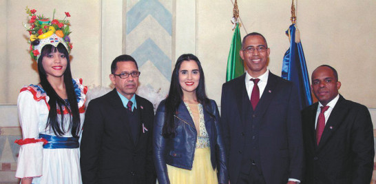 Naldi Mendozam, Fernando Cáceres, Aisha Syed, Santiago Rodríguez y Eury Muñoz Tejada.